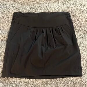 Banana Republic Black Bubble Mini Skirt